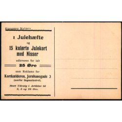 Kongens Nytorv - Reklame for Kortklderen - u/n - Ubrugt