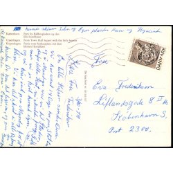 Kbenhavn - Parti fra Rdhuspladsen og den lille hornblser - Stender 149 101 617 - Brugt