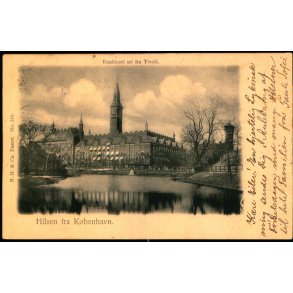 Hilsen fra Kbenhavn - Raadhuset set fra Tivoli - B.M. & Co. 240