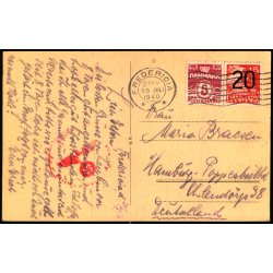 Lillebltsbroen - O.P. u/n - Brugt - Tysk Cecurstempel !