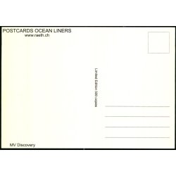 MV DISCOVERY - ocean Liners - u/n - Ubrugt
