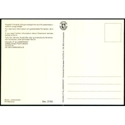 Julemanden - Grnlands Post 37/92 - Ubrugt