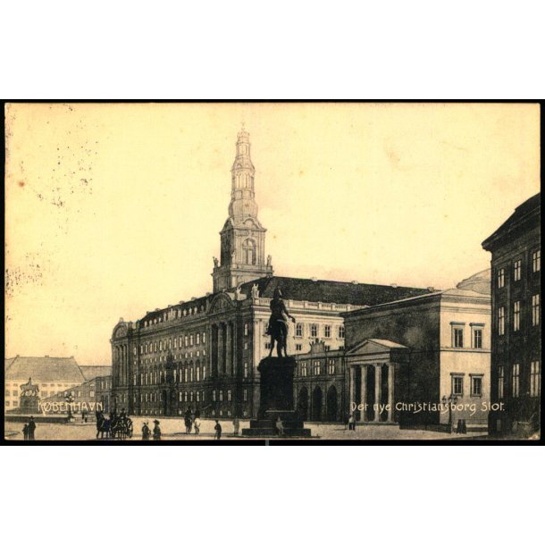 K�benhavn - Det ny Christiansborg Slot - C.St. 5380