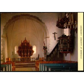 Bornholm - Interir  Kirke - Rudolf Olsen 1686 - Ubrugt