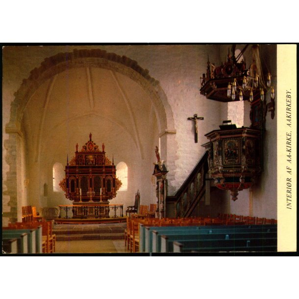 Bornholm - Interir  Kirke - Rudolf Olsen 1686 - Ubrugt