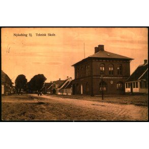 Nyk�bing Sj. - Teknisk Skole - Chr. Larsen u/n - Brugt