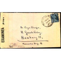 Censurbrev fra U.S.A.  6 - 2 - 41 - Til Hamburg