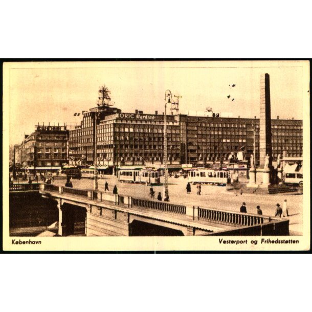 Kbenhavn - Vesterport og Frihedssttten - J. Meinckes 118 - Brugt