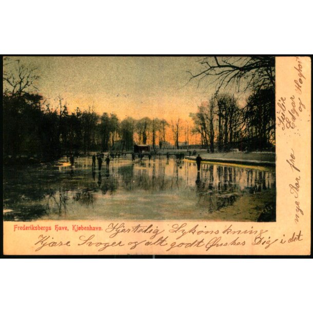 Kjbenhavn - Frederiksberg Have - K 2752 - Brugt