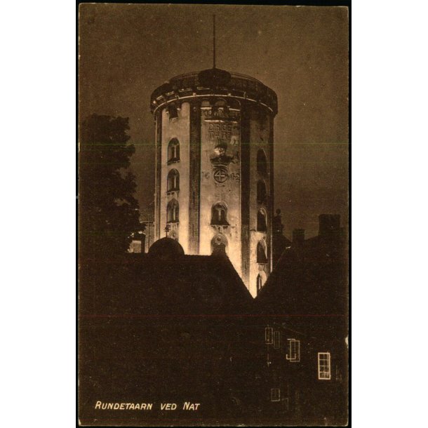 Rundetaarn ved Nat - u/n - Ubrugt