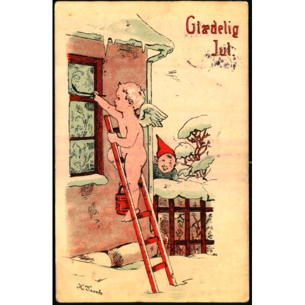 H.Tesch - Gldelig Jul - E.F.P. 600/7 - Brugt