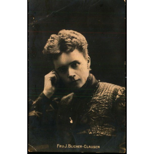 Fru Blicher-Clausen - P. P. Heckscher u/n - Brugt - Knk !
