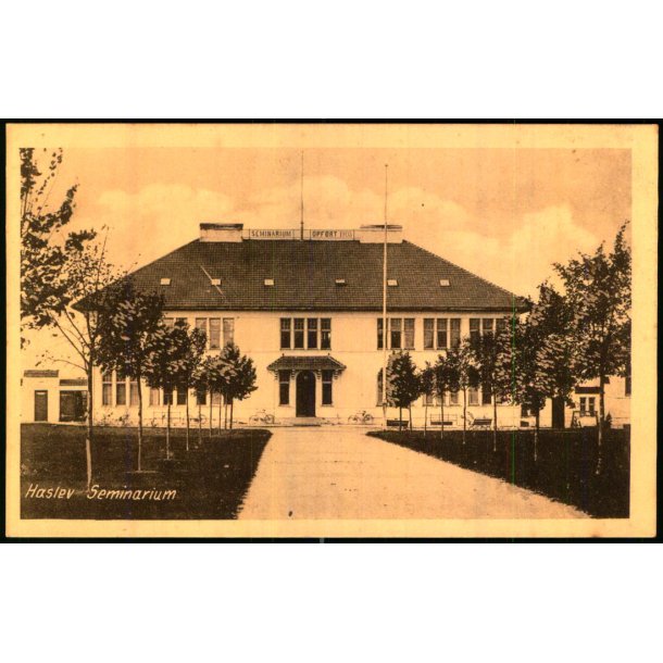 Haslev - Semnarium - Tieglef 1903 - Ubrugt