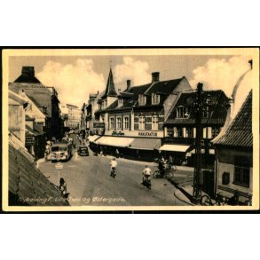 Nyk�bing F. - Lille Torv og �stergade - Rudolf Olsen 6681 - Ubrugt