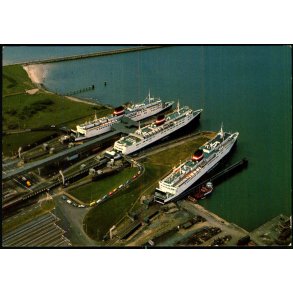 M/F Danmark - MF Dronning Margrethe II - Prins Henrik samlet i Puttgarden - Lolland Falster - Ubrugt