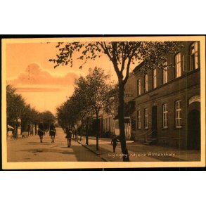 Lyngby H�jere Almenskole - Henriksens Bogh. 38211 - Ubrugt 
