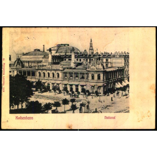 Kbenhavn - National - Alex Vincent 73 - Brugt - Lidt bulet !