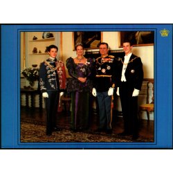 Den Danske Kongefamilie - Trojaborg Kb 28 - 13x18 cm. - Ubrugt