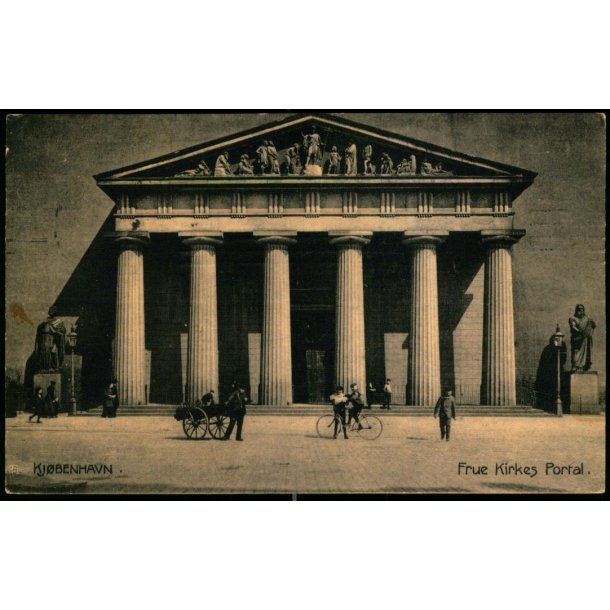 Kj�benhavn - Frue Kirkes Portal - C. Flor u/n
