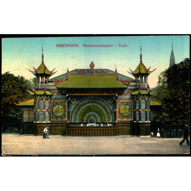 Kbenhavn - Pantomimeteateret i Tivoli - Stender 36040 - Brugt