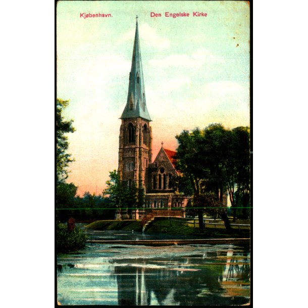 Kjbenhavn - Den engelske Kirke - u/n - Brugt