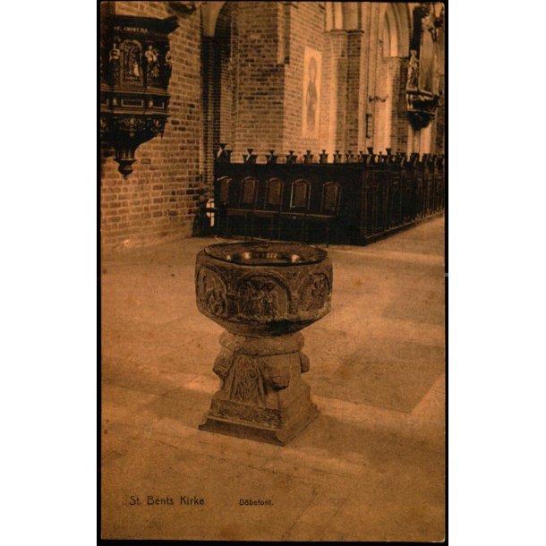 Sct.  Bendts Kirke - D�befont - Carlsens u/n - Ubrugt