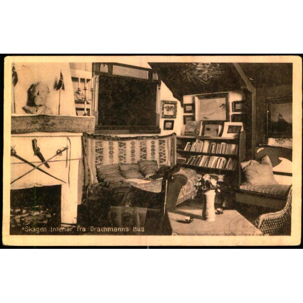 Skagen - Interi�r fra Drachmanns Hus - Knudstrup 57157 - Ubrugt