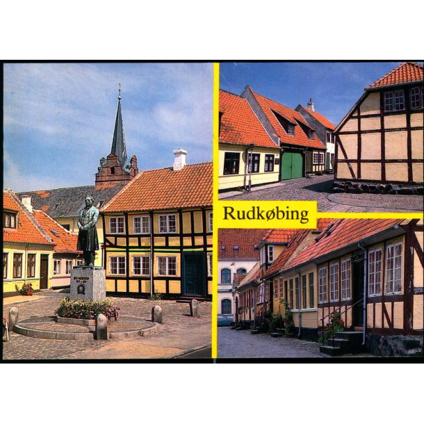 Rudkbing -  Blank Bagside - Ubrugt