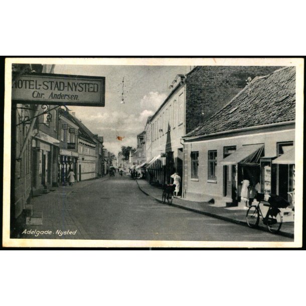  Nysted - Adelgade - E. Ross-Svenningsens Bogh. 79707 - Brugt
