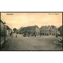 Middelfart - Parti fra Algade - J.G. Kreutzers Papir u/n - Brugt