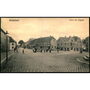 Middelfart - Parti fra Algade - J.G. Kreutzers Papir u/n - Brugt