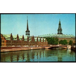 K�benhavn - B�rsen og Christiansborg Slot - Rudolf Olsen 1635