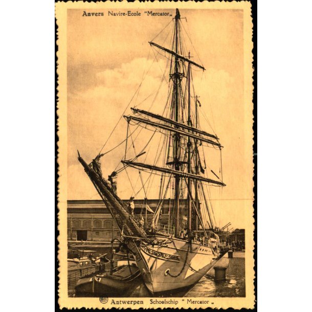 Antwerpen - Schoolschip "Mercantor" - u/n - Ubrugt