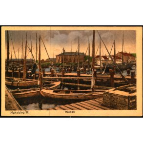 Nyk�bing M. - Havnen - Nr. 1017 - Ubrugt