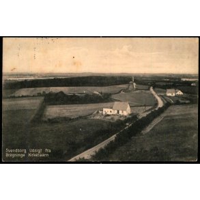 Svendborg - Udsigt fra Bregninge Kirketaarn - Chr. G. Kielberg 44054 - Brugt