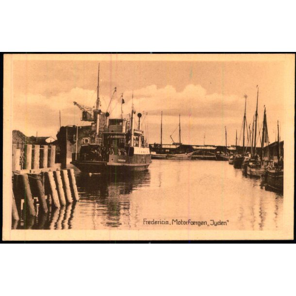 Fredericia - Motorfrgen Jyden - Stender F. 29 - Ubrugt