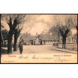 Fredericia - Indk�rsel fra Strandvejen - C. St. 1710 - Brugt