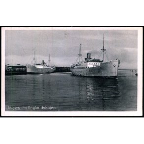 Esbjerg - Fra Englandskajen - Stender E. 11 - Ubrugt