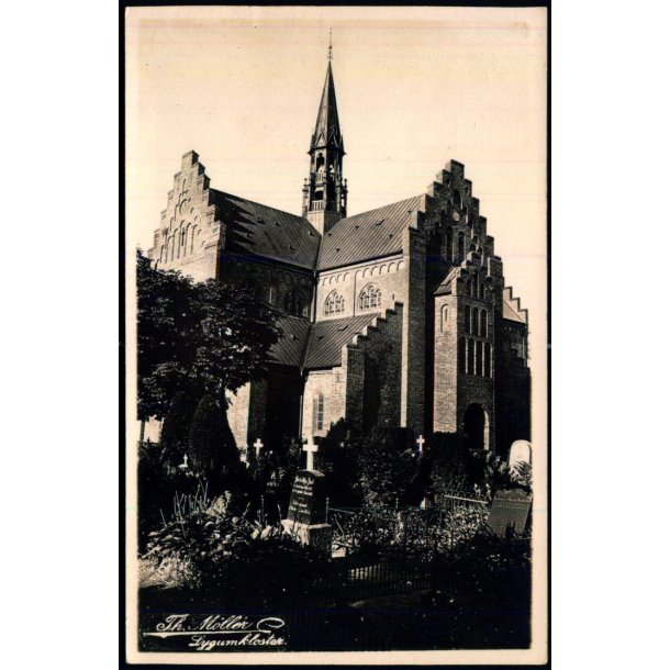 L�gumkloster Kirke - Fotokort Th. M�ller u/n - Ubrugt