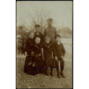 Lysabbel 7. April 1916 - Fotokort u/n - Ubrugt