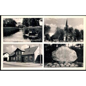 Partier fra Foldingbro ved Kongeaaen - F. Terkelsen 44 814/413 - Brugt