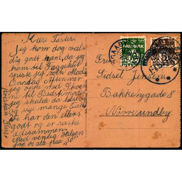 SNDER - DRAABY p Postkort