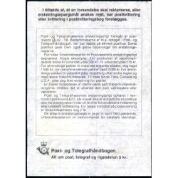 Postkvittering - 8 - 5 - 85