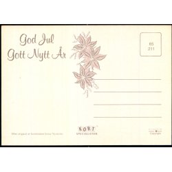 Jenny Nystrm - God Jul - Gott Nytt r - Eliasson u/n - Ubrugt