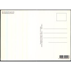 Den Danske Kongefamilie - Trojaborg ROY 1 - 13x18 cm. - Ubrugt