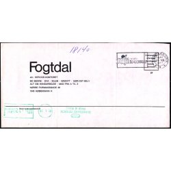 Efterporto - Ufrankeret Brev til Kbenhavn K.  - 30. Dec. 1977