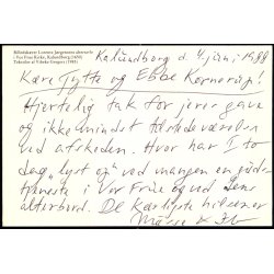 Billedsk�rer Lorentz altertavle i Vor Frue Kirke - Kalundborg u/n - Ubrugt