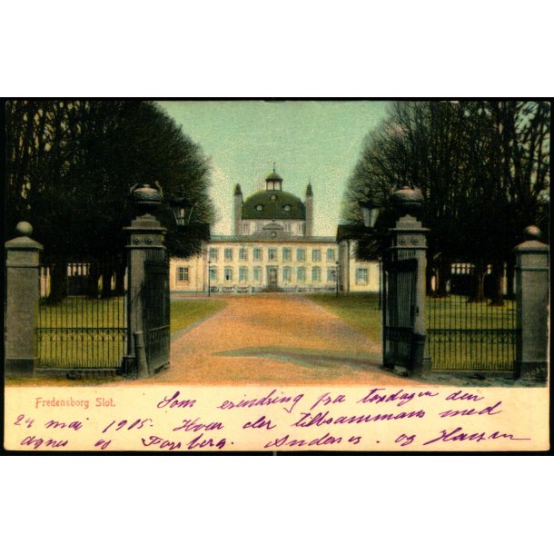 Fredensborg Slot - K. 7502