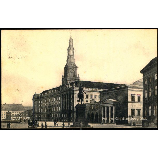 K�benhavn - Det ny Christiansborg Slot - Stender 5380