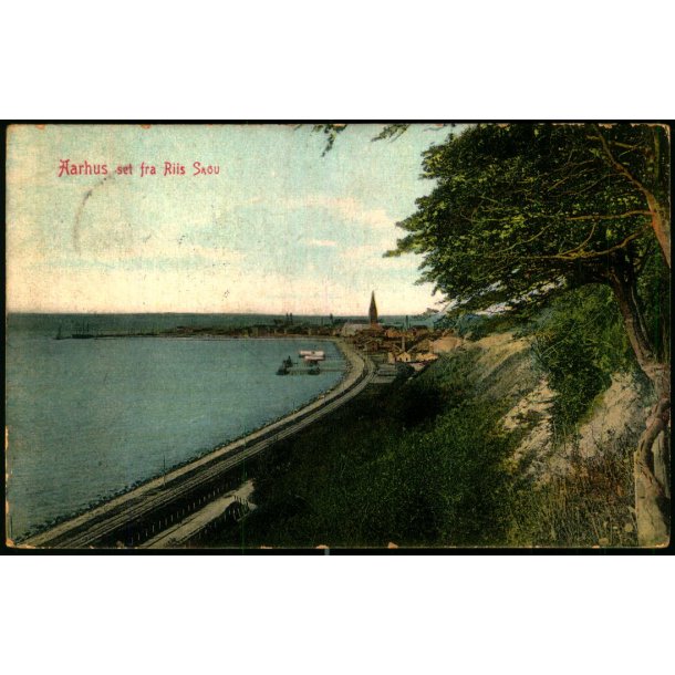 Aarhus set fra Ris Skov - WKF 45 - Brugt